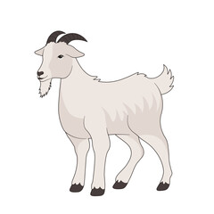 Eid Al-Adha Goat Animal Illustration
