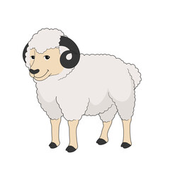 Eid Al-Adha Sheep Animal Illustration