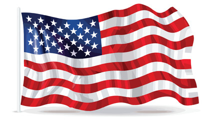 Usa flag icon. Patriotism nation and government theme