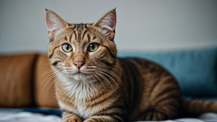 portrait of a cute cat