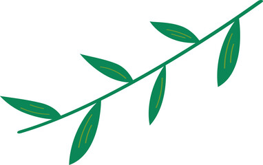 small green bamboo leaf