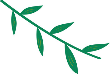 Fototapeta premium small green bamboo leaves