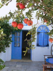 Fototapeta premium traditional greek house