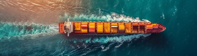 Customer receiving updates on their maritime shipment through an online delivery platform