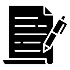 Paperwork  Icon Element For Design