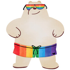 Pride bear