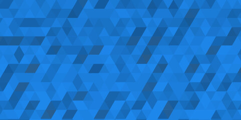 Blue vector digital technology polygon pattern background .Abstract modern geometric low poly pattern .blue polygon mosaic technology background design .