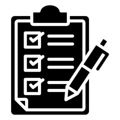 Checklist  Icon Element For Design