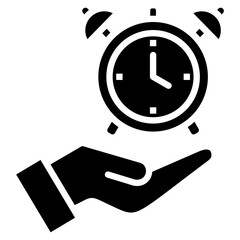 Time Awareness Icon Element For Design