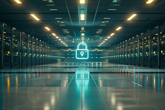 Implement advanced security protocols to protect data privacy using antivirus and encryption technology.