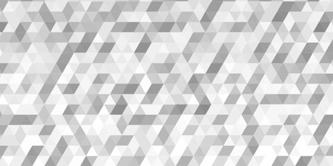 Gray vector digital technology polygon pattern background .Abstract modern geometric low poly pattern .gray polygon mosaic technology background design .