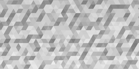 Gray vector digital technology polygon pattern background .Abstract modern geometric low poly pattern .gray polygon mosaic technology background design .