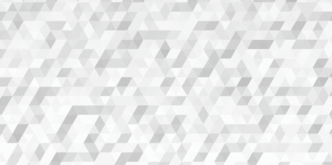 White vector digital technology polygon pattern background .Abstract modern geometric low poly pattern .white polygon mosaic technology background design .