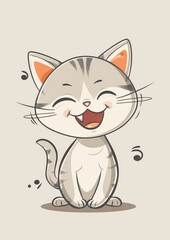 Happy Cat Ever, Cute Cat Smile