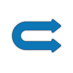 Obraz premium Arrow Sticker