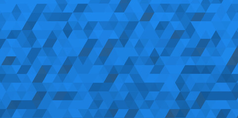 Blue vector digital technology polygon pattern background .Abstract modern geometric low poly pattern .blue polygon mosaic technology background design .