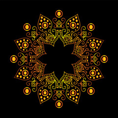 mandala art for design vintage decoration, book cover, motif, Ethnic design, ornament, background