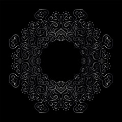 mandala art for design vintage decoration, book cover, motif, Ethnic design, ornament, background