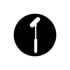 Microphone icon vector. mic illustration sign. Karaoke symbol. Audio logo.