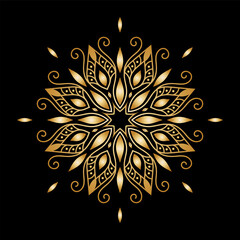 mandala art for design vintage decoration, book cover, motif, Ethnic design, ornament, background