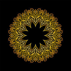 mandala art for design vintage decoration, book cover, motif, Ethnic design, ornament, background