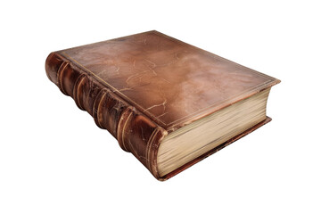 Obraz premium The book is a physical object that contains a set of written or printed pages that are bound together along one side.