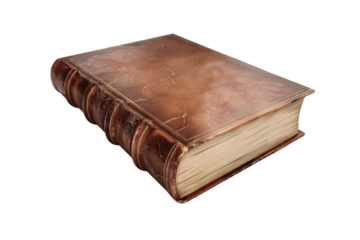 The book is a physical object that contains a set of written or printed pages that are bound together along one side.