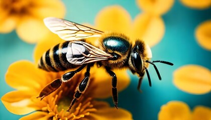 A coloful honey bee (97)