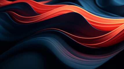 Abstract artistic 3D dynamic gradient background picture
