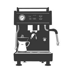 Silhouette Brewing coffee machine black color only