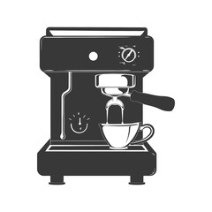 Silhouette Brewing coffee machine black color only