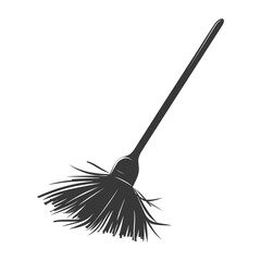 Silhouette broom cleaning tool black color only