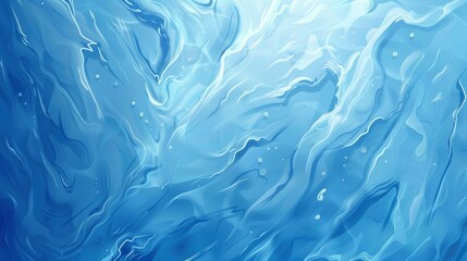 Fototapeta premium Textured Background Of Blue Ice On Smooth Surface, Evoking A Sense Of Chill And Crispness, Cartoon Background