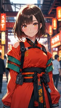 japanese woman anime kaida