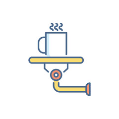  Robot Assistant vector icon