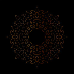 mandala art for design vintage decoration book cover motif Ethnic design ornament background