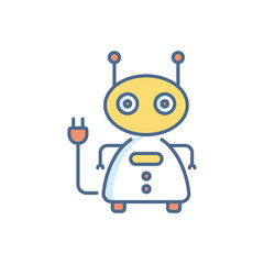 Rechargeable  vector icon