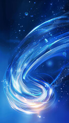 blue background with a gradient of blue and white colors. generative ai