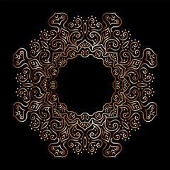 mandala art for design vintage decoration book cover motif Ethnic design ornament background