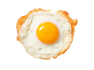 a fried egg with a yolk