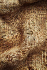 Burlap texture pattern background 