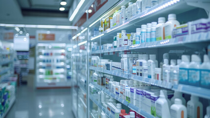 Healthcare promotion; vaccine awareness; pharmacy banner.generative ai