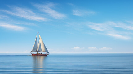 a sailboat in the water