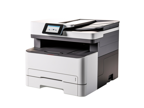 a close up of a printer