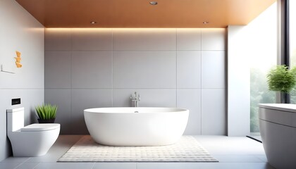 Fototapeta na wymiar Modern Bathroom Design 2 (49)
