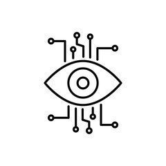Vision  vector icon