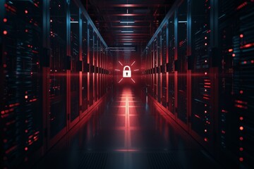 Fototapeta premium Explore comprehensive cyber defenses through codec encryption, offering bandwidth protection and online insurance strategies.
