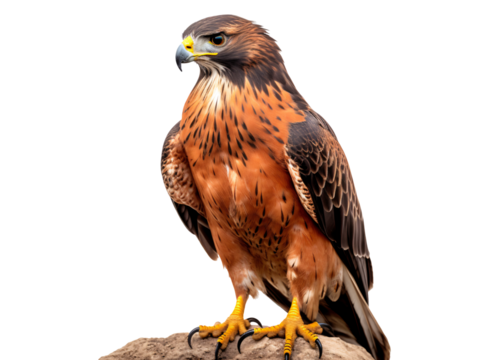 a bird standing on a rock