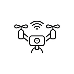 Drone  vector icon