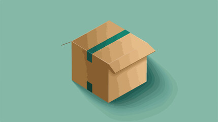 Cardboard box icon image Vector illustration. Vector